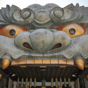 Namba Yasaka-jinja (Osaka), Ema-den lion head-shaped building 2