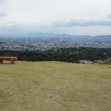 Mount Wakakusayama, View on Nara