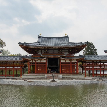 Byodo-in (Uji), Front view of the Phoenix Hall