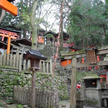 Fushimi Inari Taisha (Kyoto), Shrines and torii gates