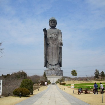 Ushiku Daibutsu Great Buddha in Ushiku (Ibaraki)
