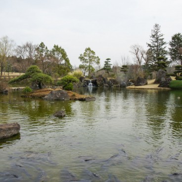 Ushiku Daibutsu Great Buddha in Ushiku (Ibaraki), Garden in Ushiku Arcadia Park
