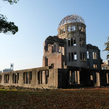 Genbaku Dome (Hiroshima), Close view of the building