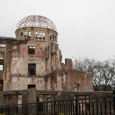 Genbaku Dome (Hiroshima), Close view of the building 6