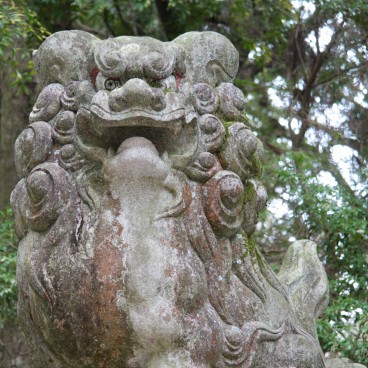 Kasuga Taisha Grand Shrine in Nara, Komainu statue