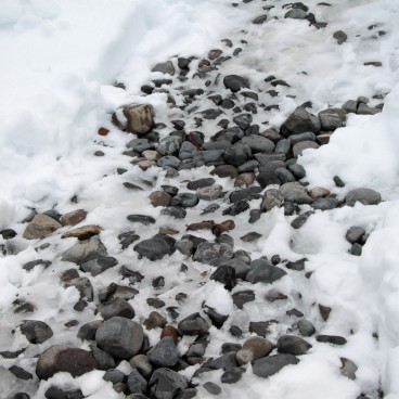 Toshogu (Nikko), Snowy path