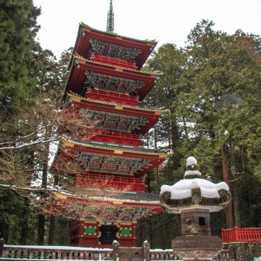 Toshogu (Nikko), Five-story pagoda Gojunoto