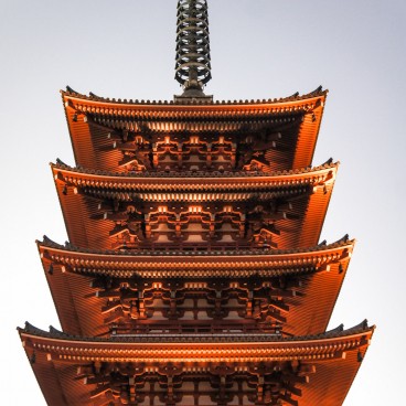 Senso-ji, Pagoda