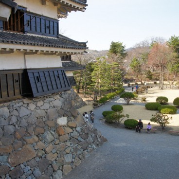 Matsumoto Castle, View from the keep 3