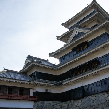 Matsumoto Castle, Authentic Japanese black keep