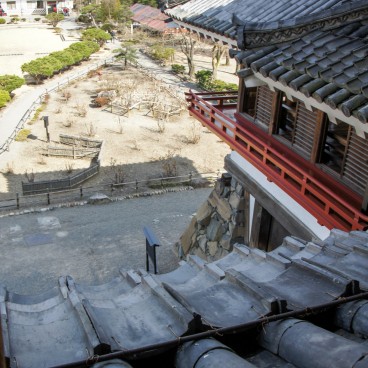 Matsumoto Castle, View from the keep
