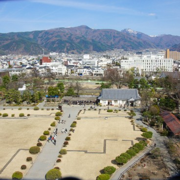 Matsumoto Castle, View from the keep 2
