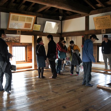 Matsumoto Castle, Inside view of the keep