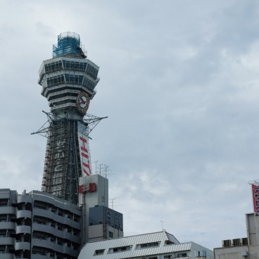 Tsutenkaku Tower in Shinsekai district in Osaka 2