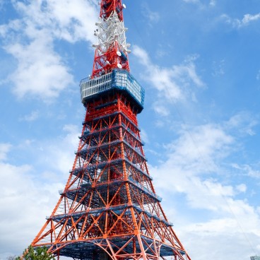 Tokyo Tower on the daytime