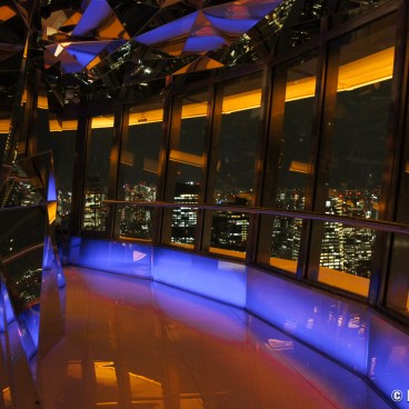 Tokyo Tower, Night view of the Top Deck Observatory