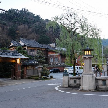 Kinosaki Onsen (Hyogo), Old houses in the city center