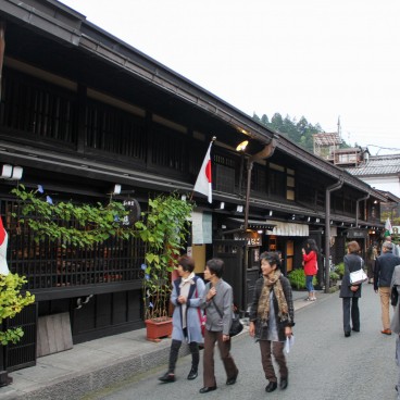 Takayama in the Japanese Alps, Old shopping street 2