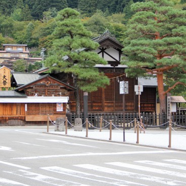 Takayama in the Japanese Alps, Hie-jinja shrine