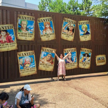 Universal Studios Japan (USJ, Osaka), One Piece posters