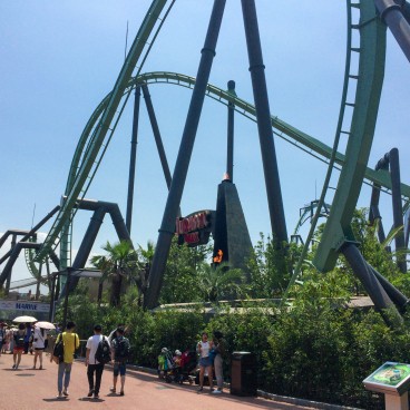 Universal Studios Japan (USJ, Osaka), Attraction The Flying Dinosaur in Jurassic Park