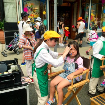 Universal Studios Japan (USJ, Osaka), A make-up session in Hollywood area