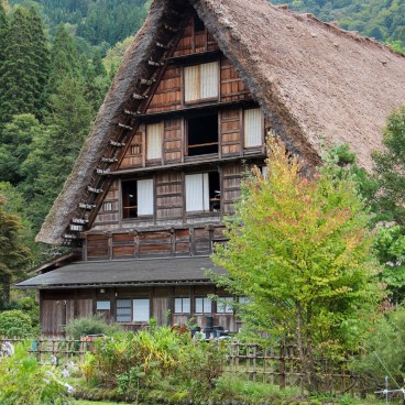 Shirakawa-go, House of the monks in Myozen-ji temple