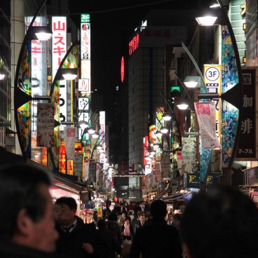 Ameyoko (Ueno), Night view of the street market 4