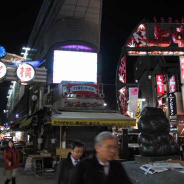 Ameyoko (Ueno), Night view of the street market 5