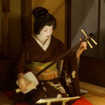 Geiko during a private ceremony in Kyoto 7
