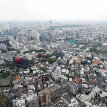 Observatory deck from Yebisu Garden Place Tour