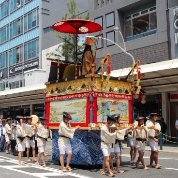 Gion Matsuri in Kyoto, Yama Urade float