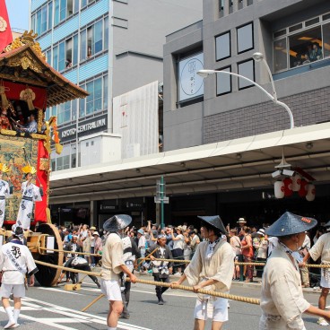 Gion Matsuri in Kyoto, Hoko Kanko float