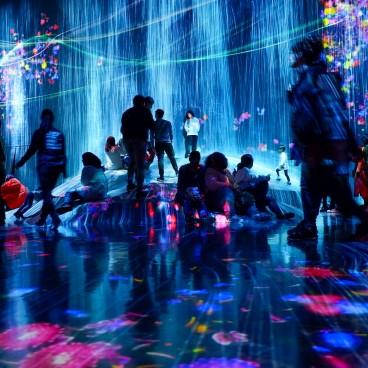 teamLab Borderless, MORI Building DIGITAL ART MUSEUM, Odaiba,Tokyo 3