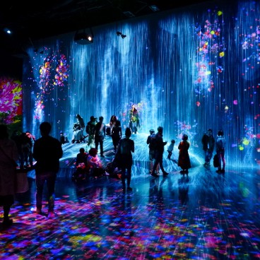 teamLab Borderless, MORI Building DIGITAL ART MUSEUM, Odaiba,Tokyo