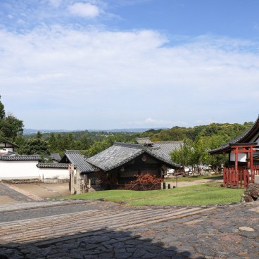 Nigatsu-do in Nara, View from the temple's grounds