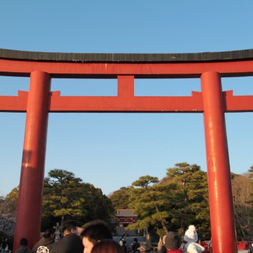 Tsurugaoka Hachimangu (Kamakura), Great Sanno Torii gate 2