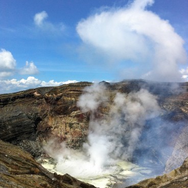 Mount Aso (Kyushu), Active crater