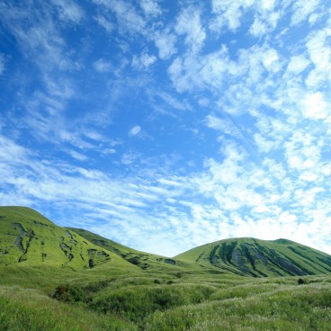 Mount Aso (Kyushu), View on Aso-Kuju National Park 2