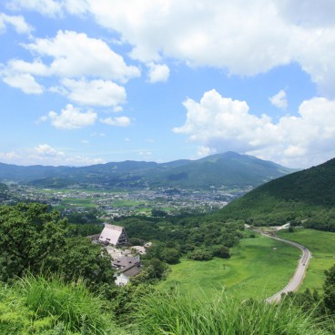 Yufuin (Kyushu), Panorama Sagiridai on Yufuin