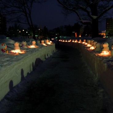 Asahikawa Fuyu Matsuri, Night Illuminations 3