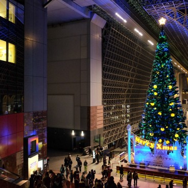 Kyoto Station, Christmas illuminations
