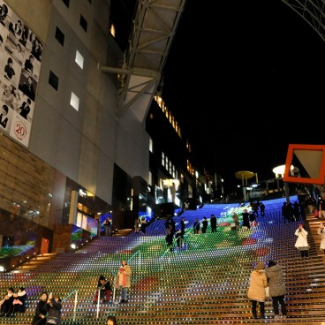 Kyoto Station, Christmas illuminations 3