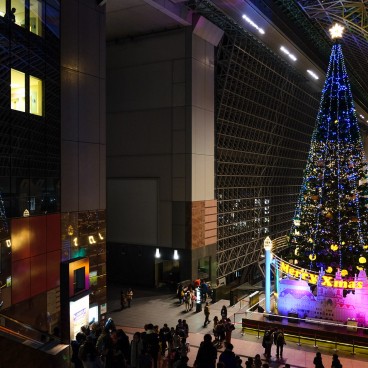 Kyoto Station, Christmas illuminations 4