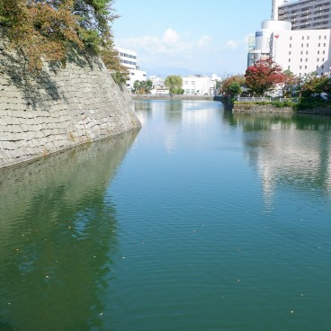 Fukui City, Fukui Castle moats