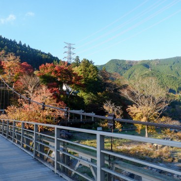 Suspension bridge near Mitake Station (Ome)
