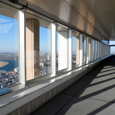 I-Link Tower, Chiba, View on Tokyo from the observation deck 2