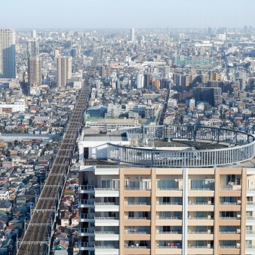 I-Link Tower, View on Chiba and Saitama 1