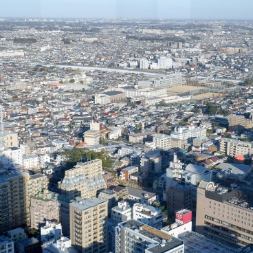 I-Link Tower, View on Chiba and Saitama 2