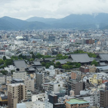 Kyoto Tower, View on Kyoto